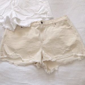 Aerie Daydream shorts size XL cream